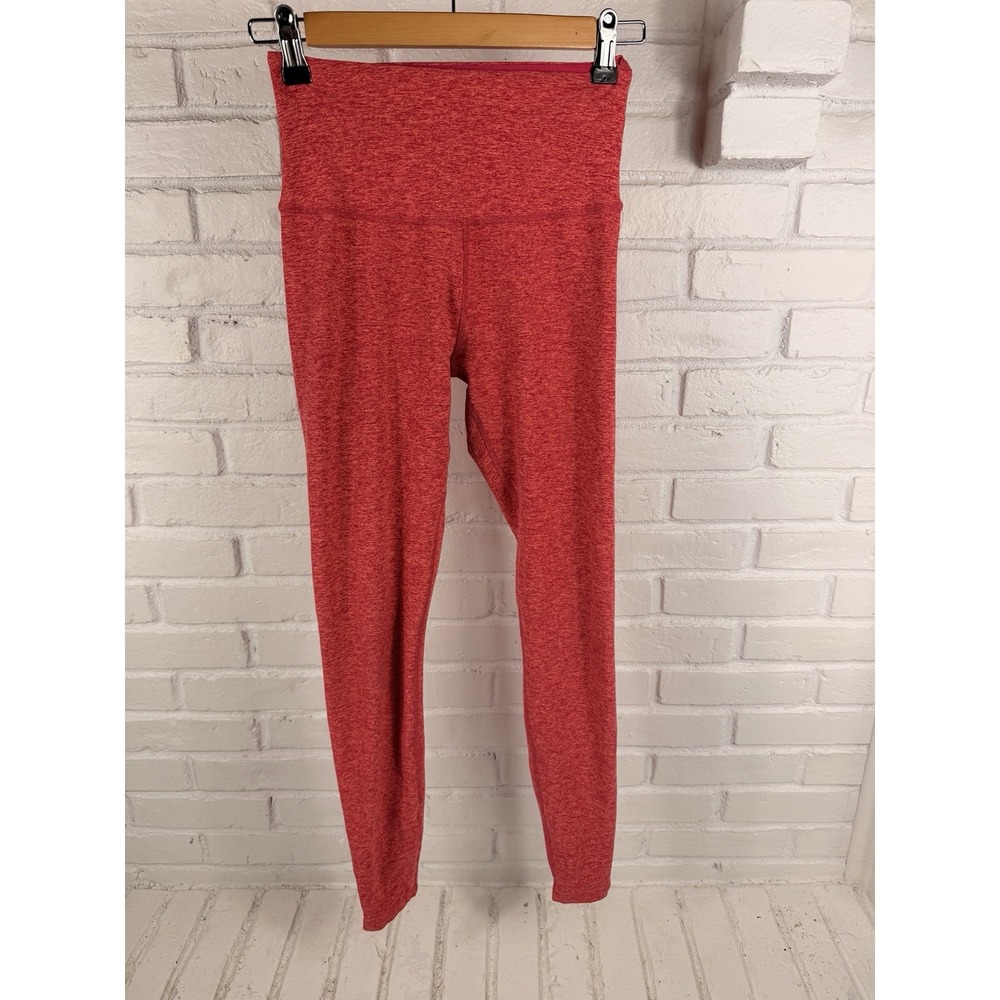 Beyond Yoga Space Dye High Waisted Leggings Pink Heather Yoga Pants M USA